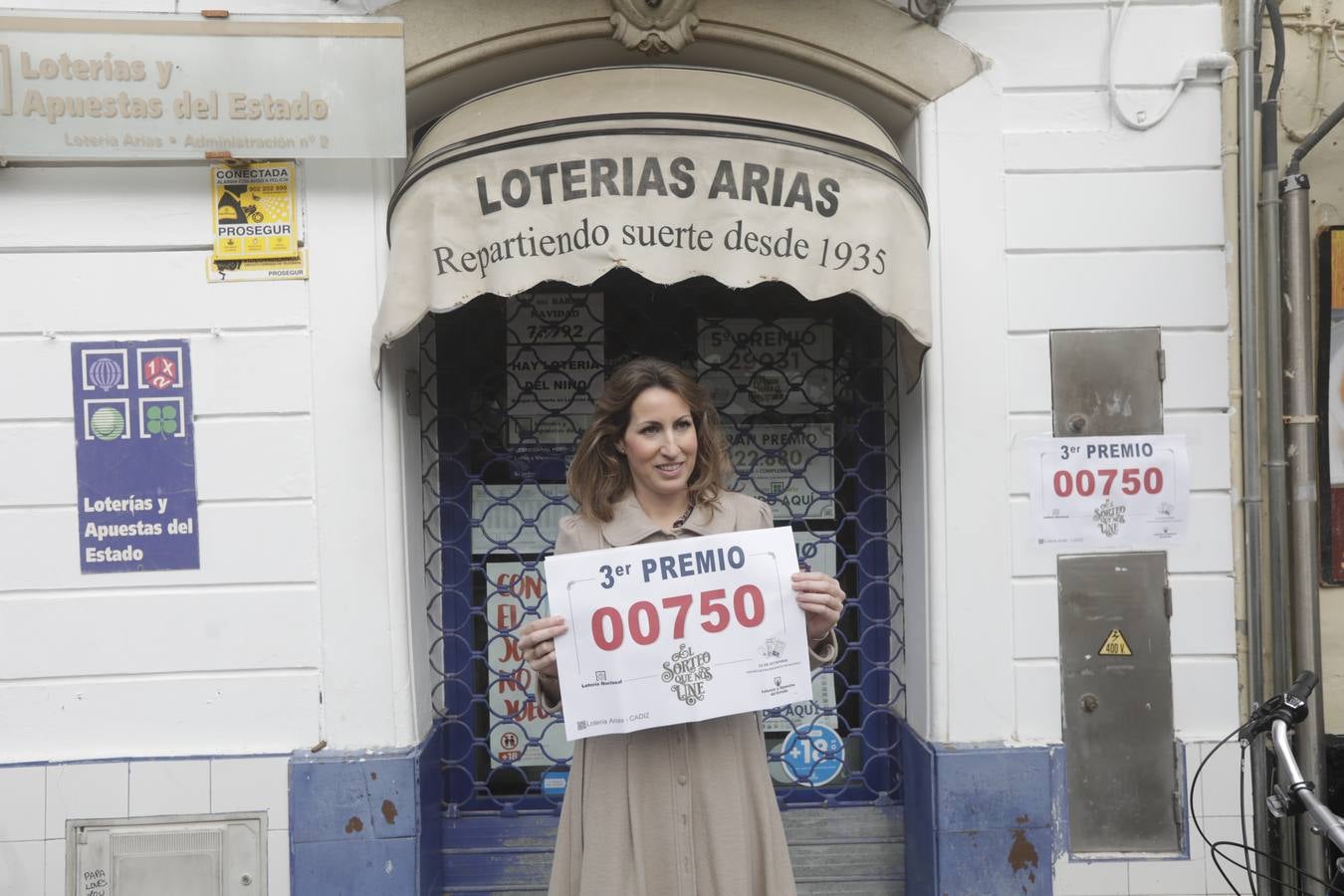 En imágenes: La Lotería de Navidad 2019 en Cádiz