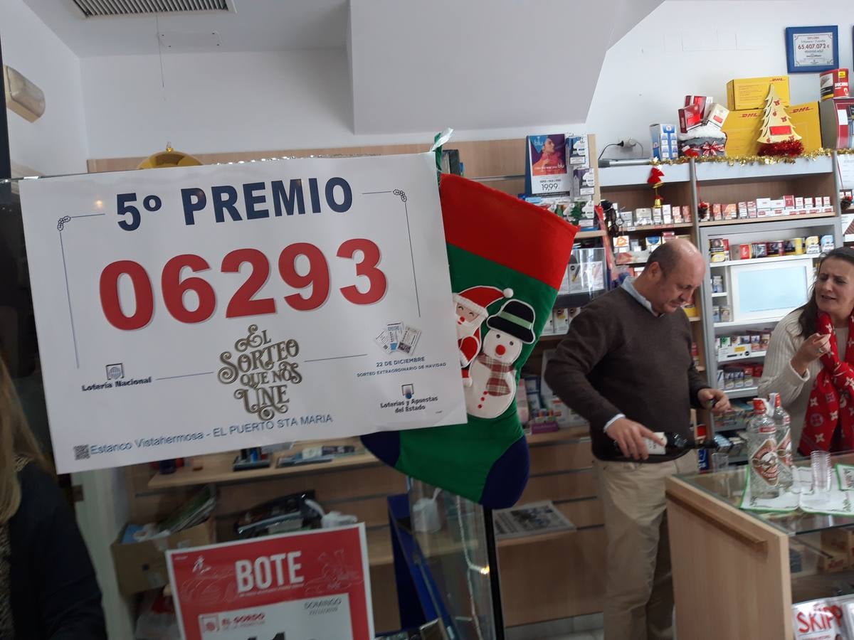 En imágenes: La Lotería de Navidad 2019 en Cádiz