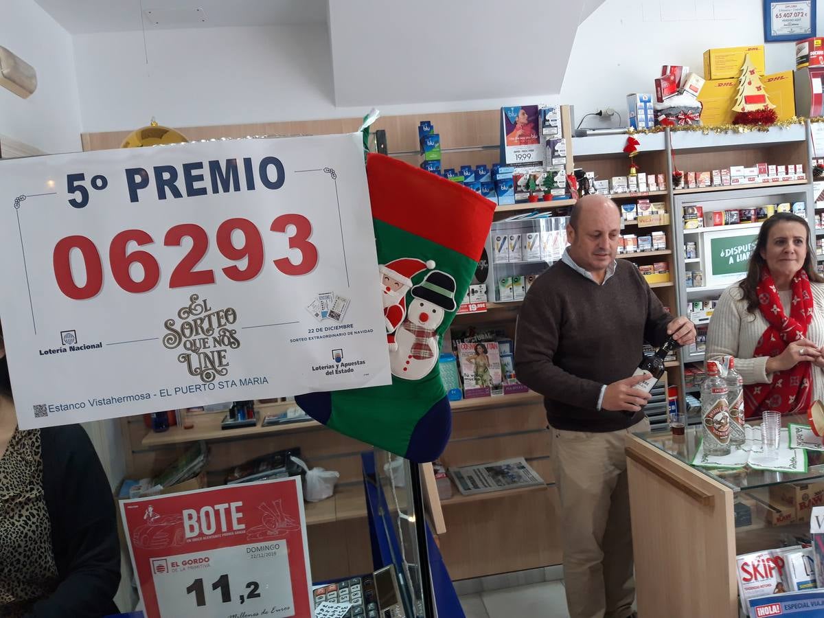 En imágenes: La Lotería de Navidad 2019 en Cádiz