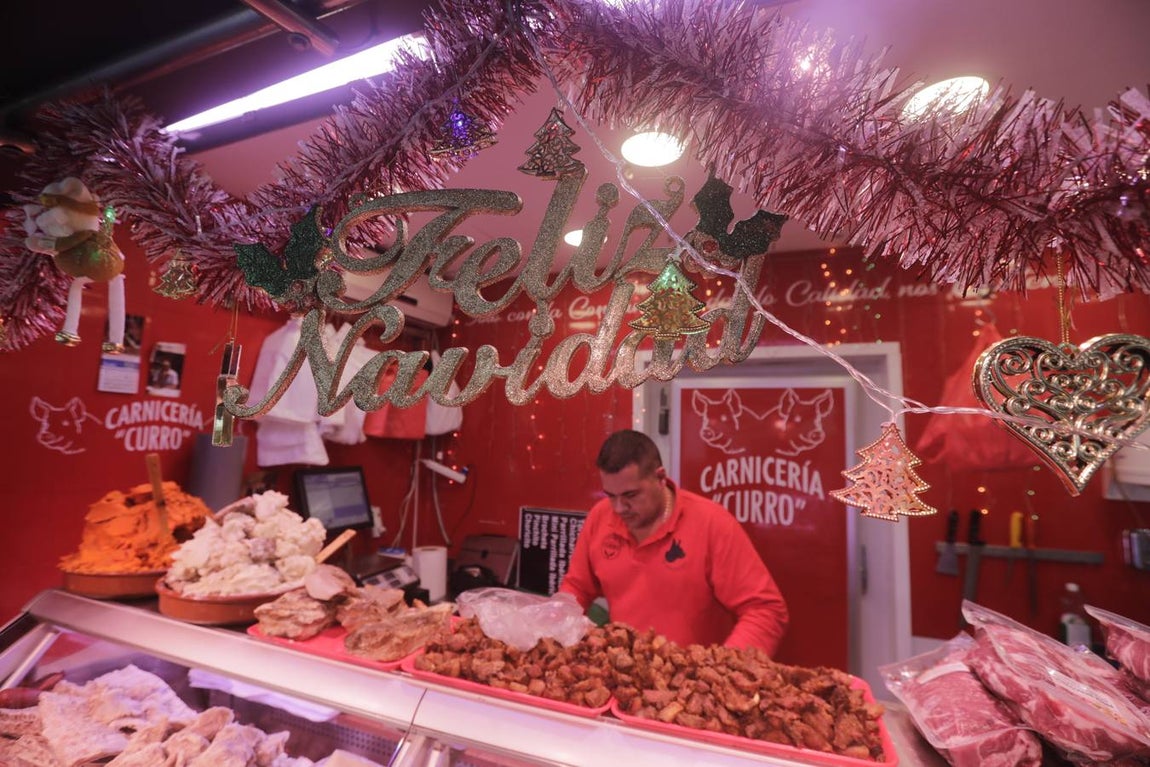 FOTOS: Las compras de última hora en el mercado de Cádiz
