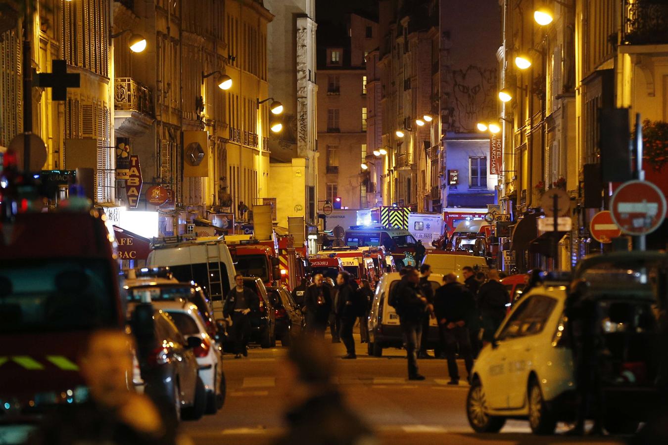 En noviembre de 2015 se sucedieron varios ataques terroristas yihadistas en París (Francia) en los que murieron 137 personas y más de 400 personas resultaron heridas. En la imagen, la sala Bataclan de la ciudad francesa, uno de los objetivos. 