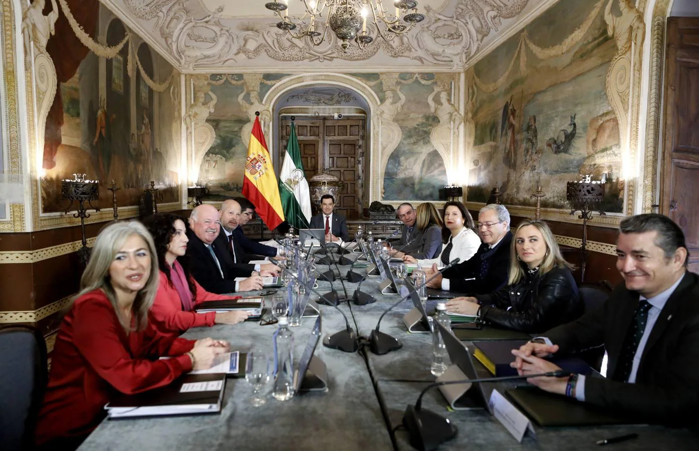 La reunión del Consejo de Gobierno de la Junta en Córdoba, en imágenes
