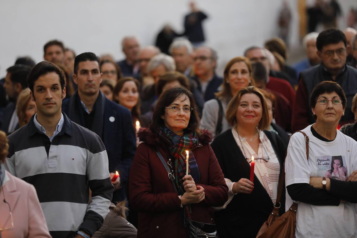 La concentración por la vida en Córdoba, en imágenes