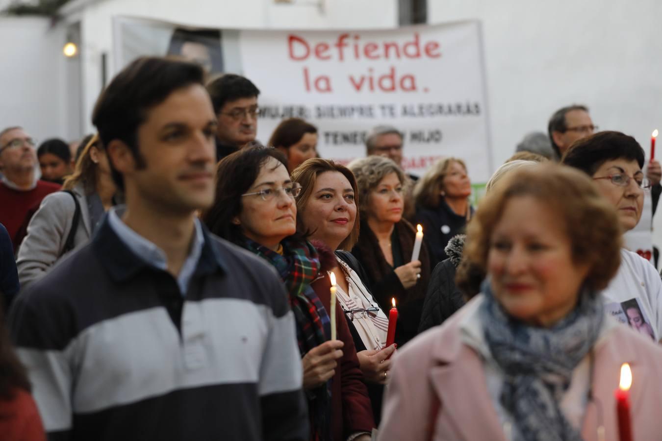 La concentración por la vida en Córdoba, en imágenes