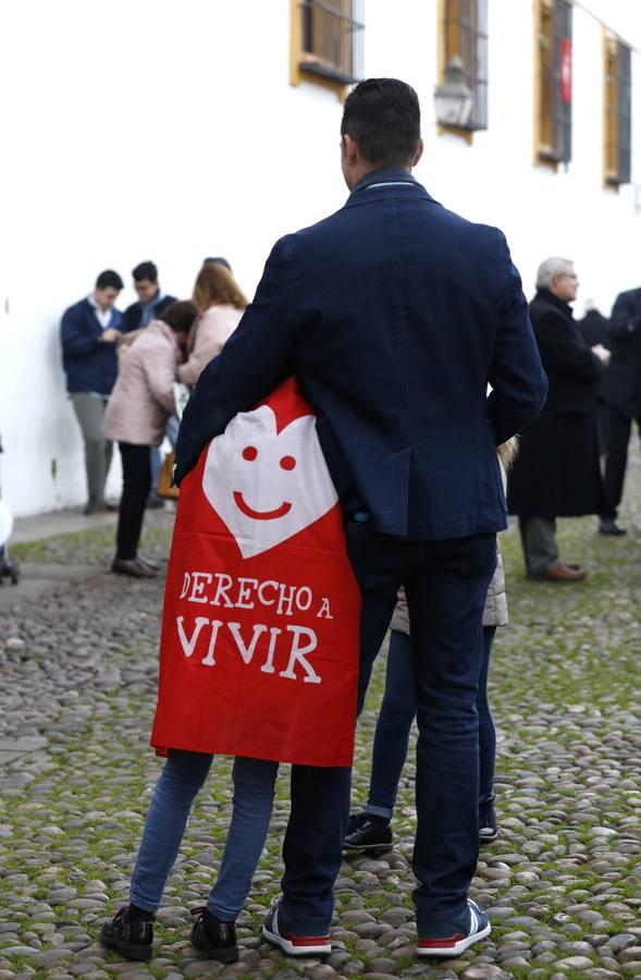 La concentración por la vida en Córdoba, en imágenes