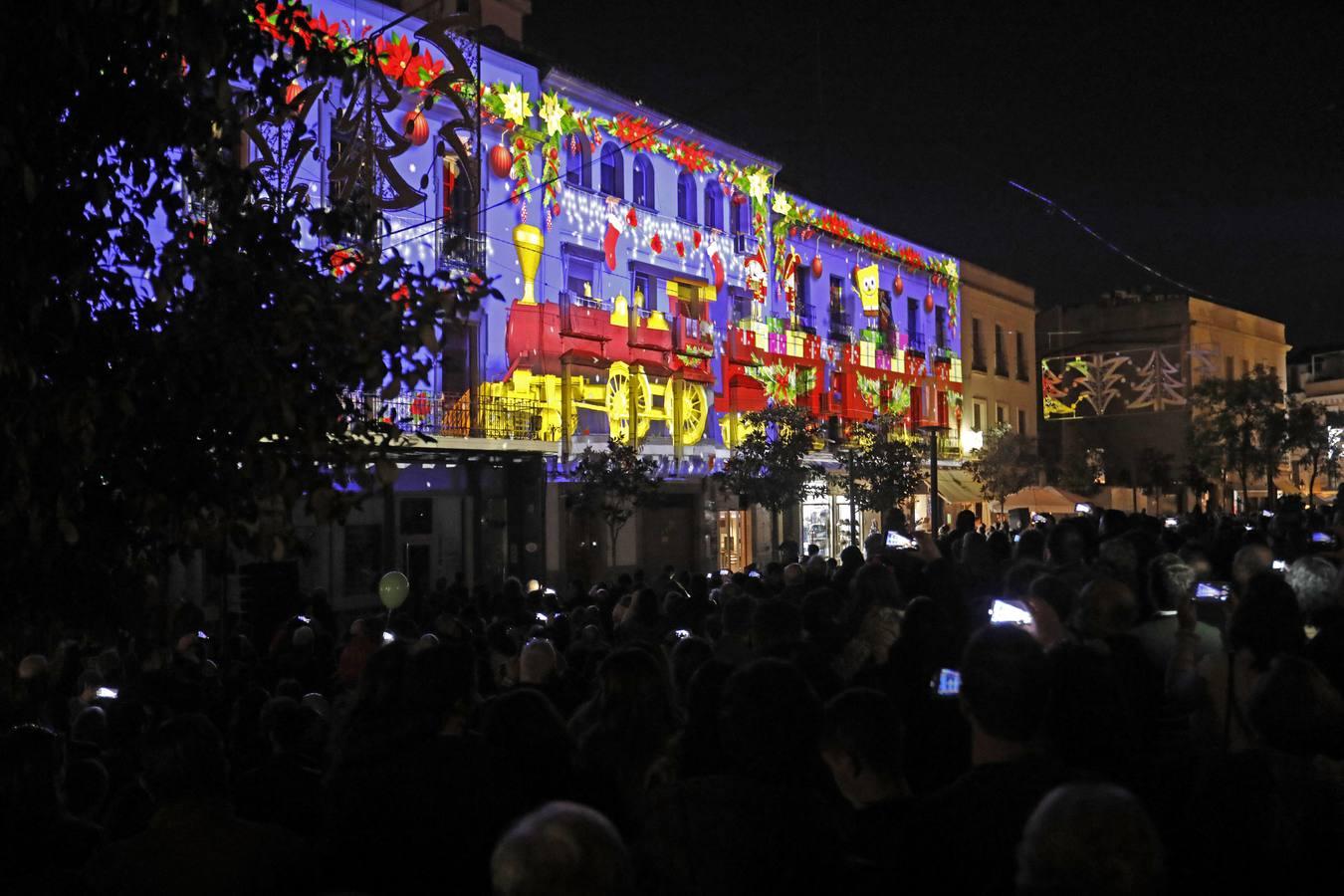 El último día del mapping navideño de Córdoba, en imágenes