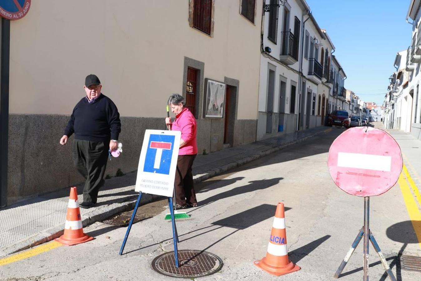 Los daños de la explosión de gas en Pozoblanco, en imágenes