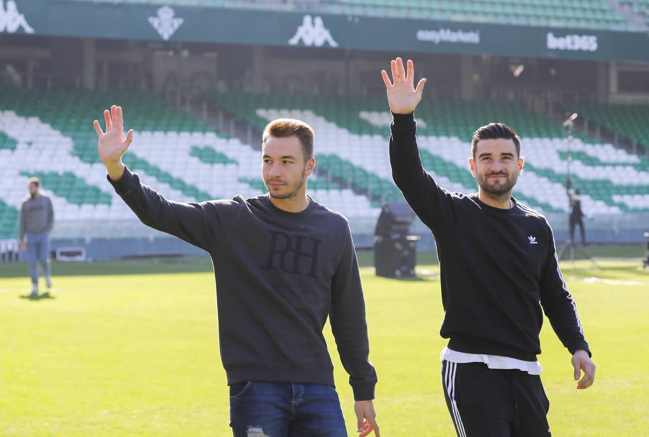 Las imágenes del homenaje a Joaquín por su renovación en el Real Betis