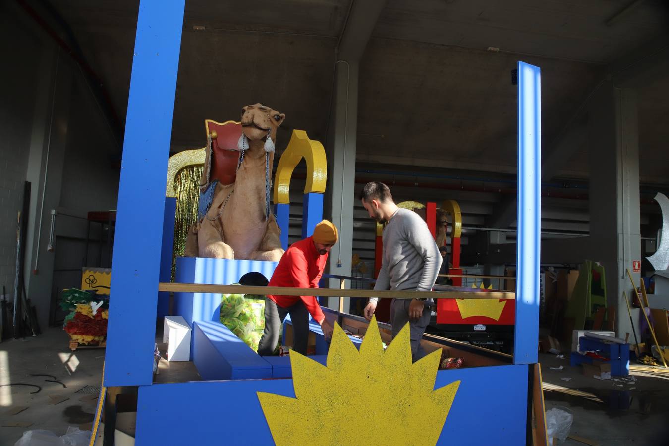 Los preparativos de la Cabalgata de los Reyes Magos de Córdoba, en imágenes