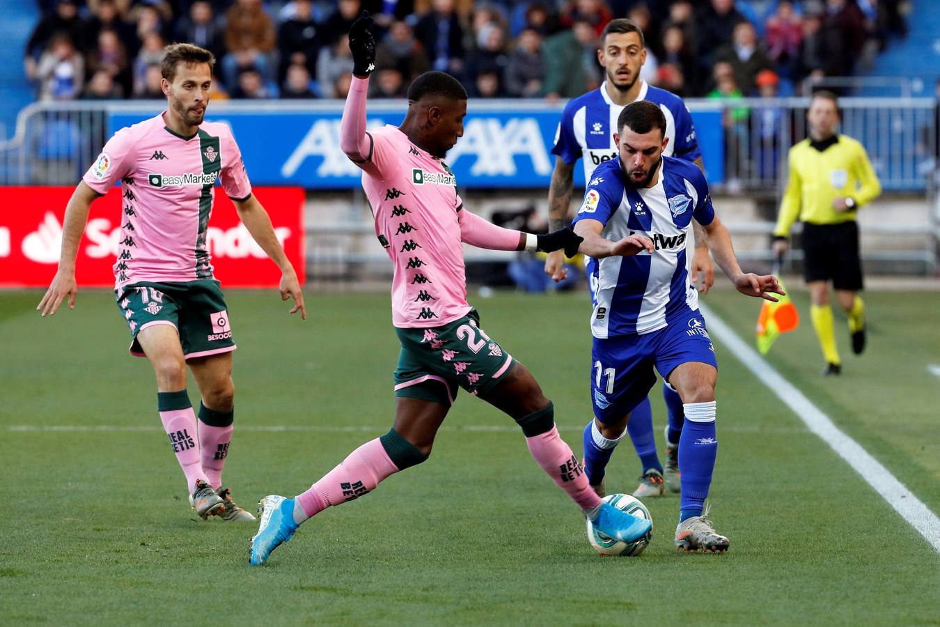 Las mejores imágenes del empate del Real Betis en Mendizorroza