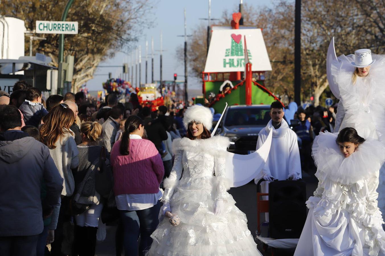 El arranque de la Cabalgata de los Reyes Magos en Córdoba, en imágenes