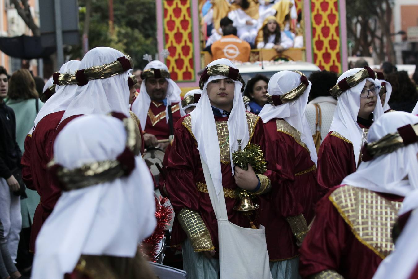 En imágenes, la cabalgata de Reyes Magos de Triana