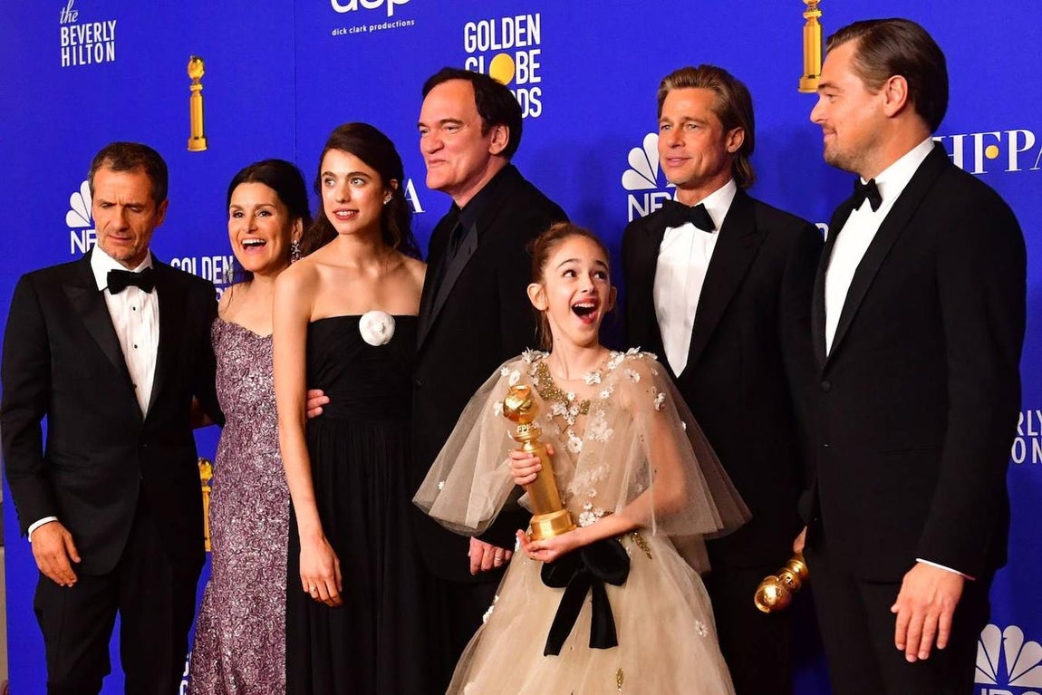 «Érase una vez en... Hollywood», mejor película de comedia o musical. 