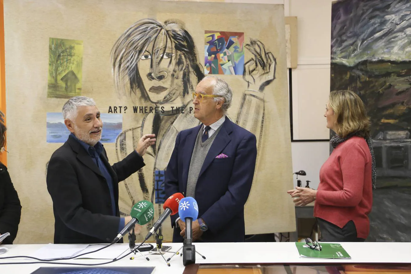 El Centro Andaluz de Arte Contemporáneo recibe una importante donación de obras de los 80