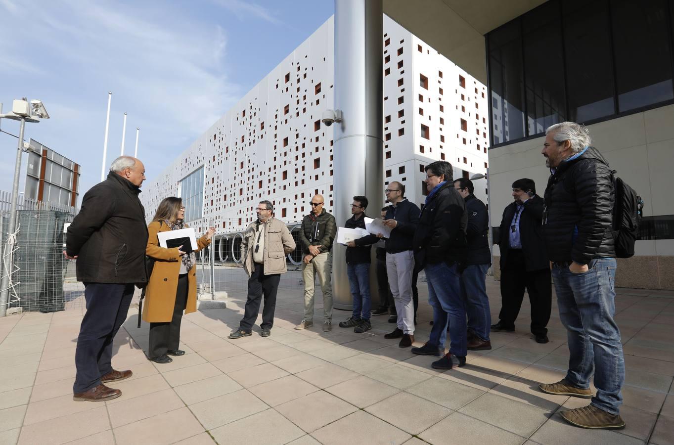 La visita técnica al Centro de Ferias de Córdoba, en imágenes