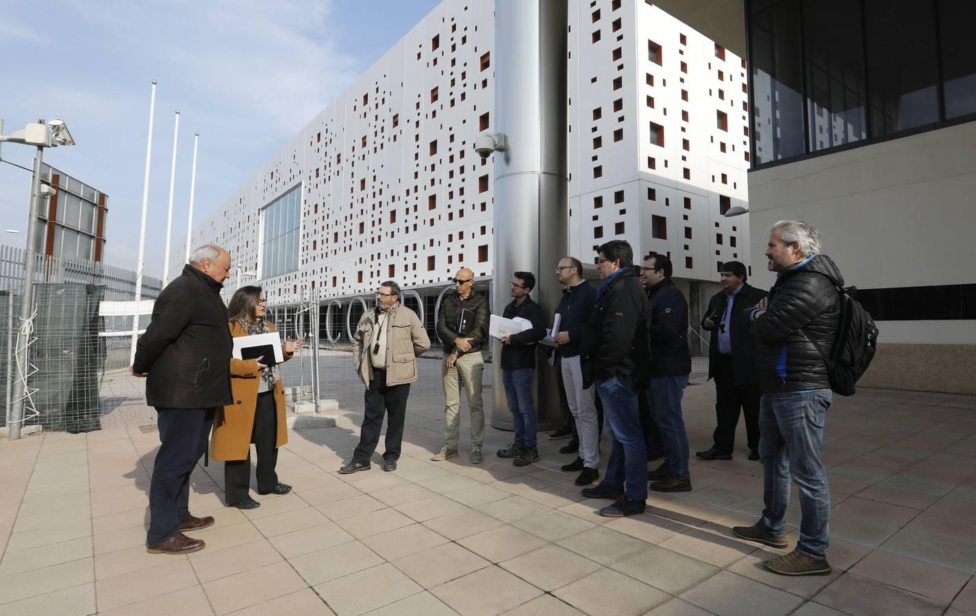 La visita técnica al Centro de Ferias de Córdoba, en imágenes