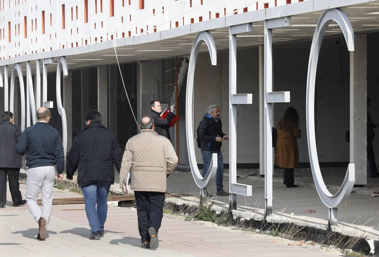 La visita técnica al Centro de Ferias de Córdoba, en imágenes