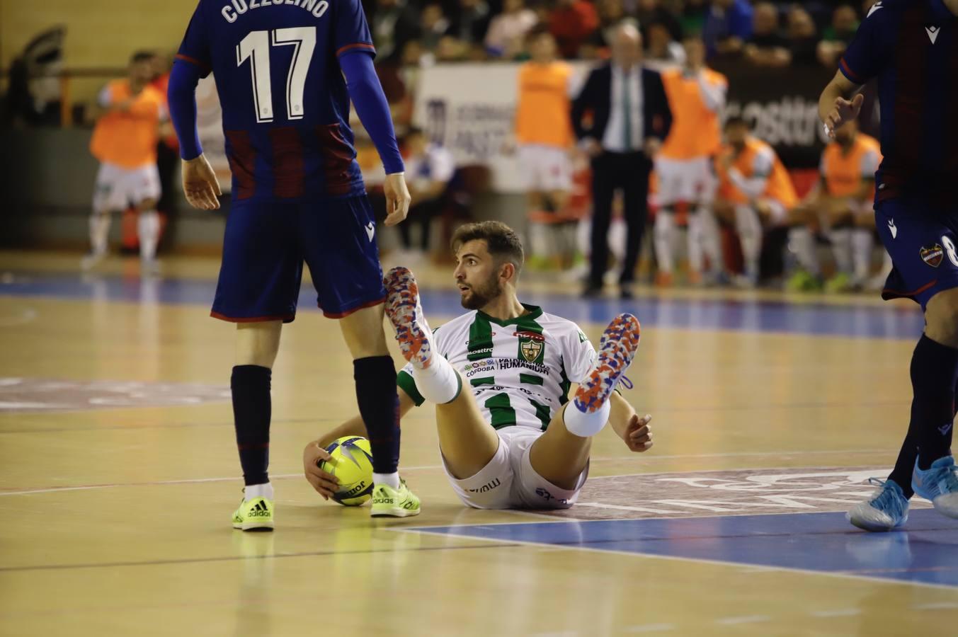 El partido de fútbol sala Córdoba Patrimonio-Levante, en imágenes