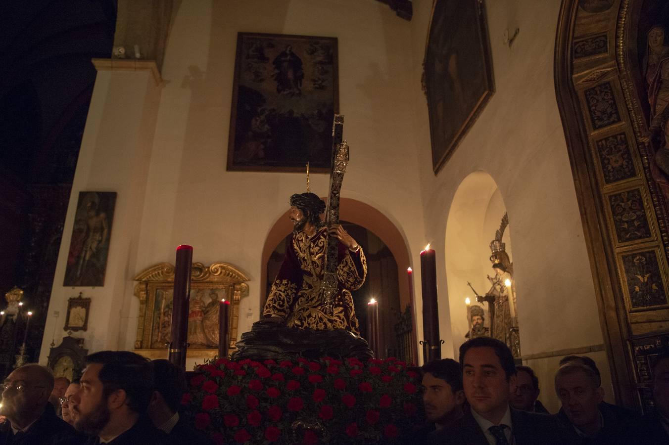 El traslado del Señor de las Penas de San Vicente