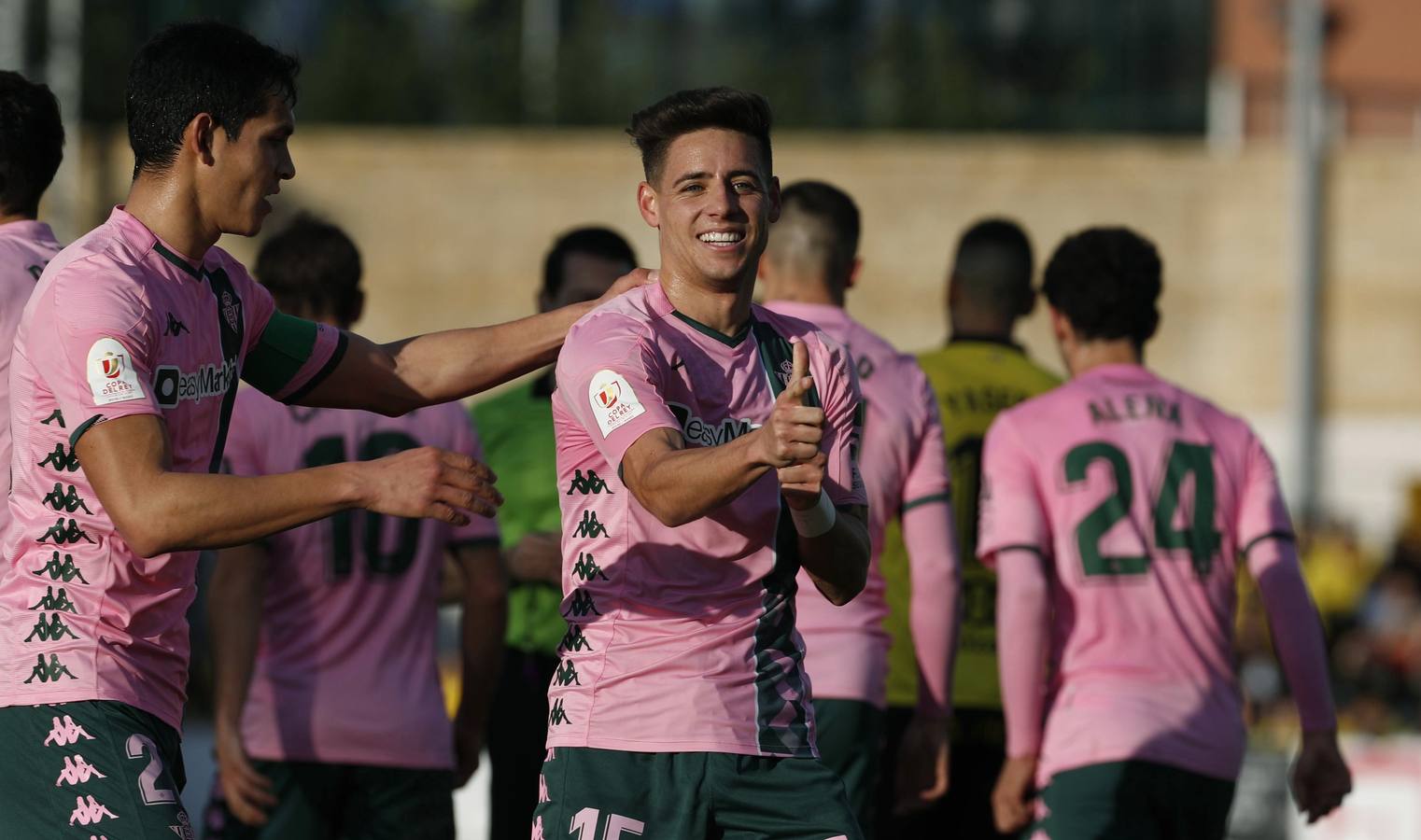 Las mejores imágenes del Portugalete - Real Betis (0-3)