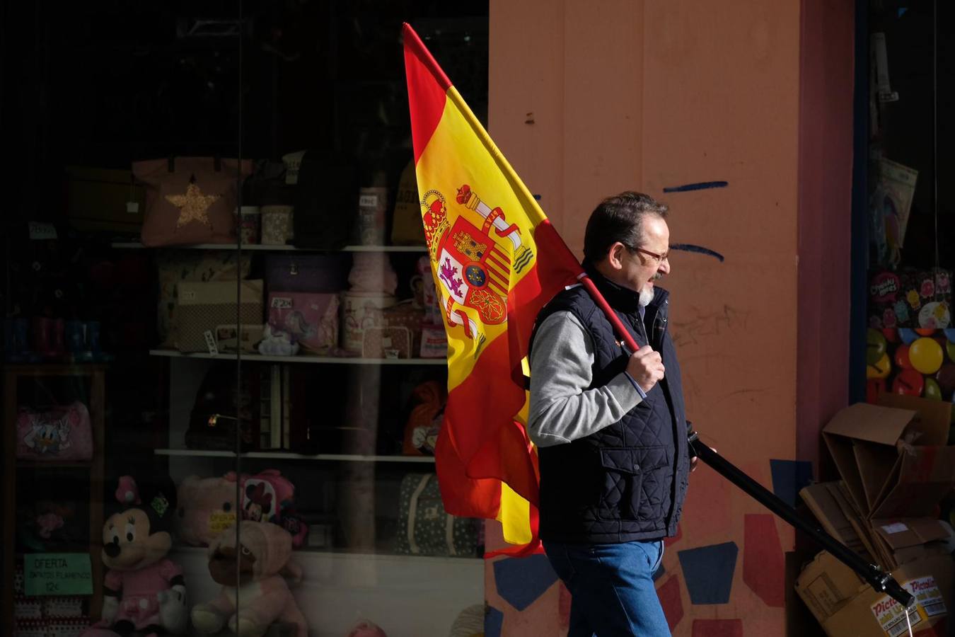 La concentración de VOX en Córdoba, en imágenes