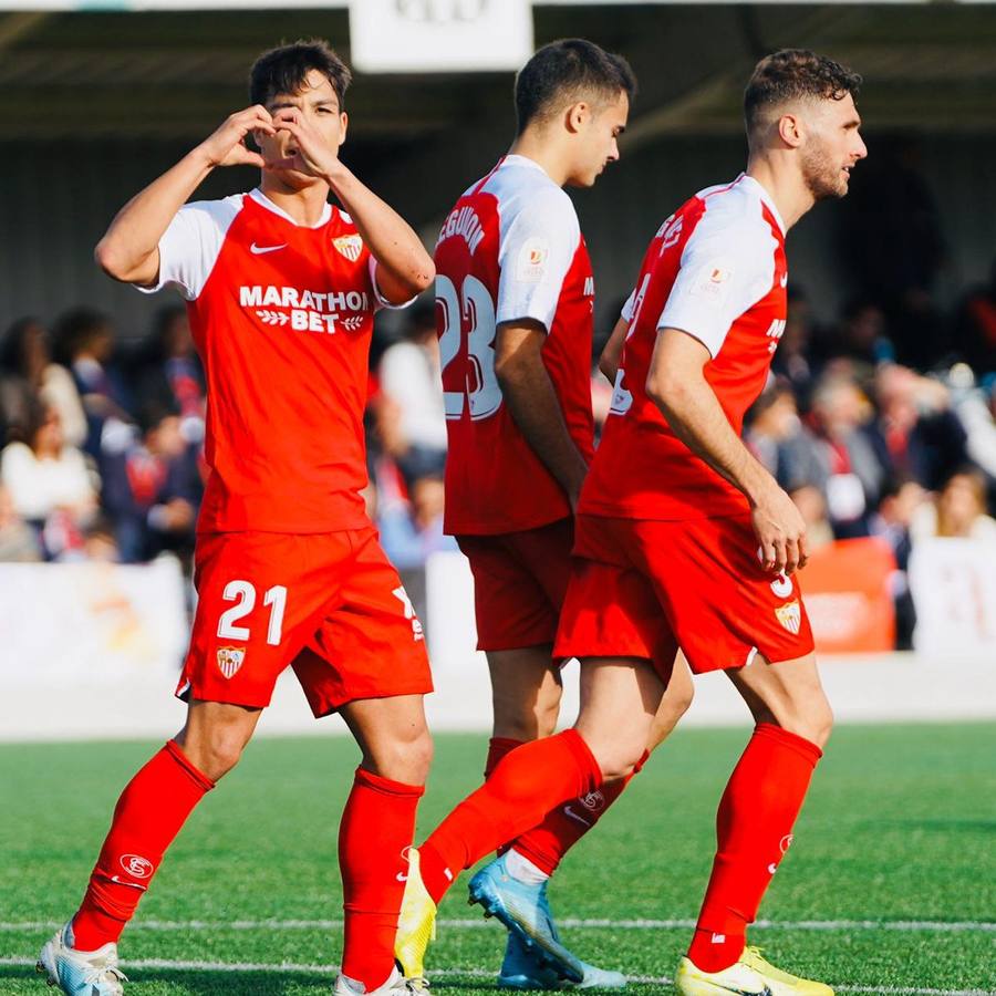 Las mejores imágenes del Escobedo - Sevilla FC