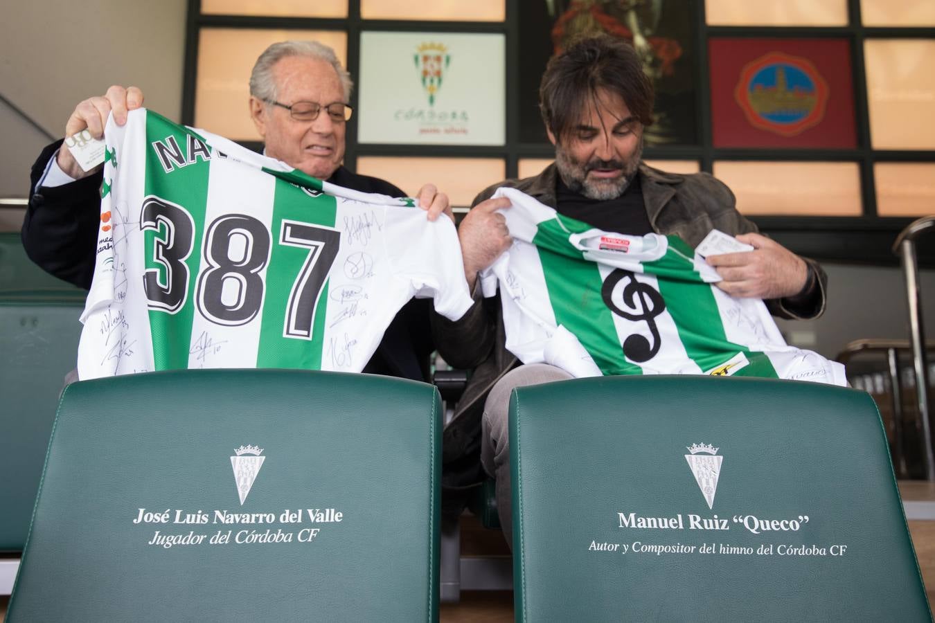 Las imágenes de José Luis Navarro, un mito del Córdoba CF