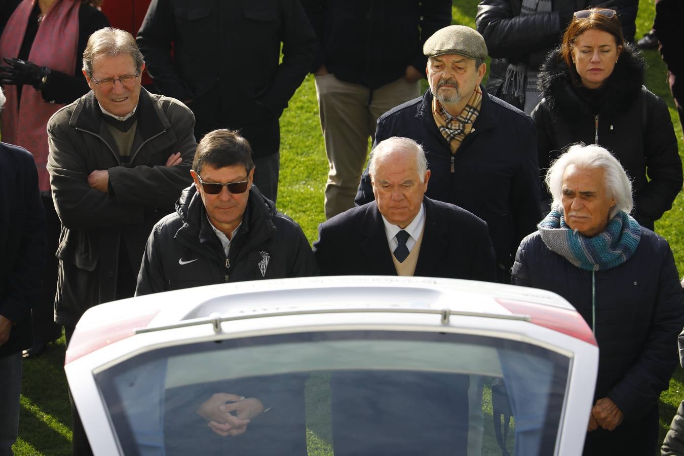 La despedida a José Luis Navarro en El Arcángel, en imágenes