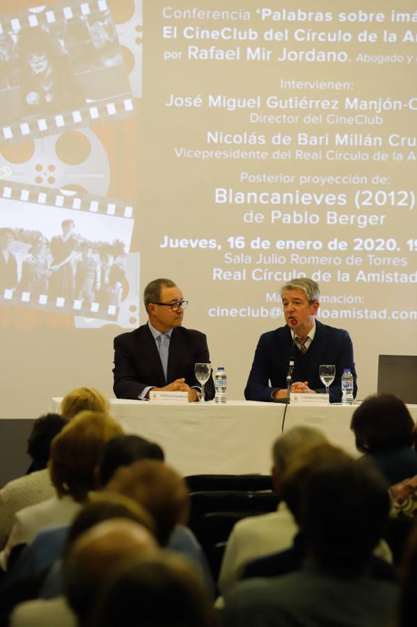 El arranque del Cine Club del Real Círculo de la Amistad de Córdoba, en imágenes