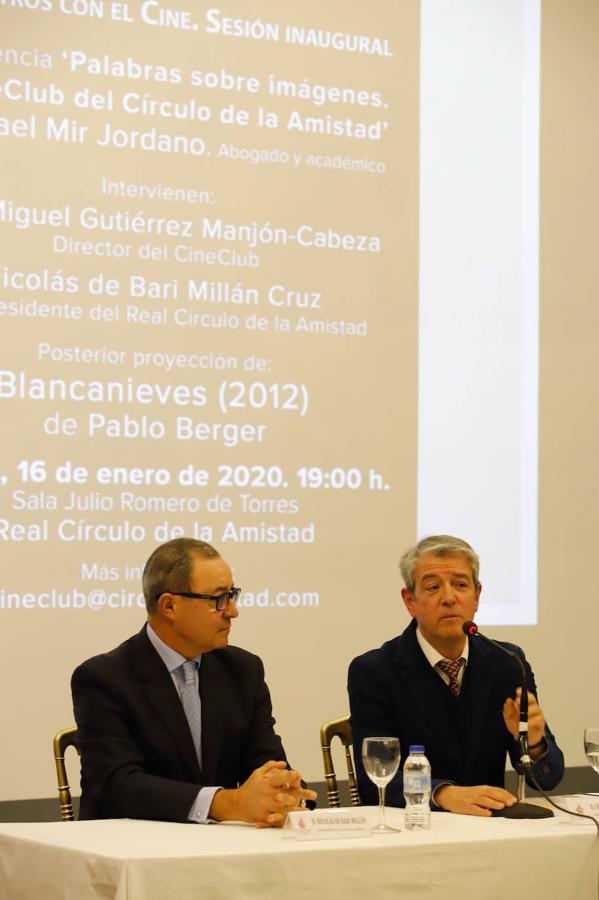 El arranque del Cine Club del Real Círculo de la Amistad de Córdoba, en imágenes