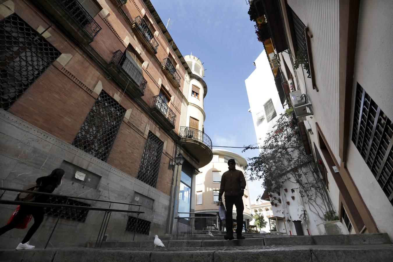 La calle Fernando Colón de Córdoba, en imágenes