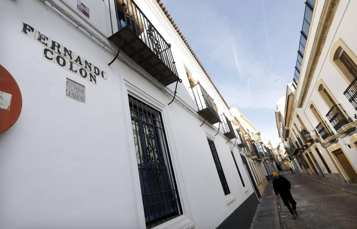 La calle Fernando Colón de Córdoba, en imágenes