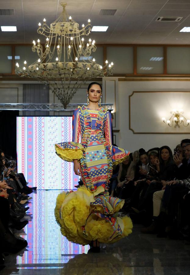 El desfile de trajes de flamenca de Andrew Pocrid, en imágenes