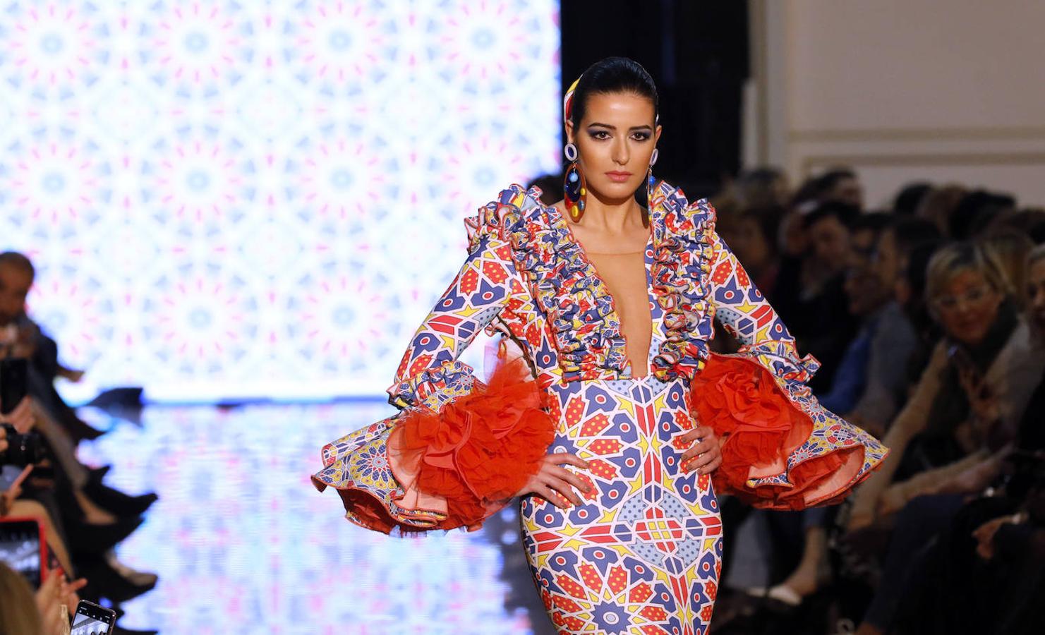 El desfile de trajes de flamenca de Andrew Pocrid, en imágenes