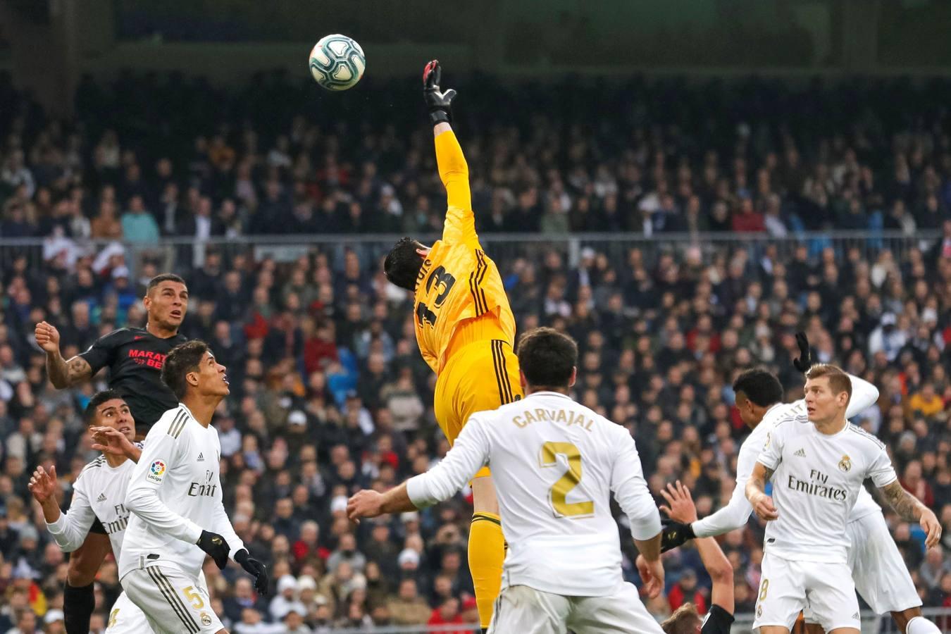 El Real Madrid-Sevilla, en imágenes