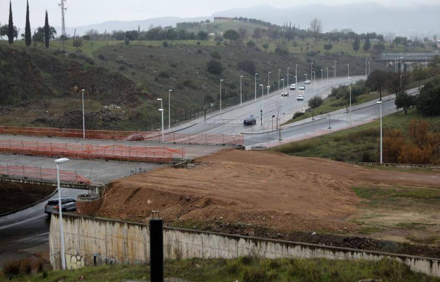 Los trabajos en la Ronda Norte de Córdoba, en imágenes