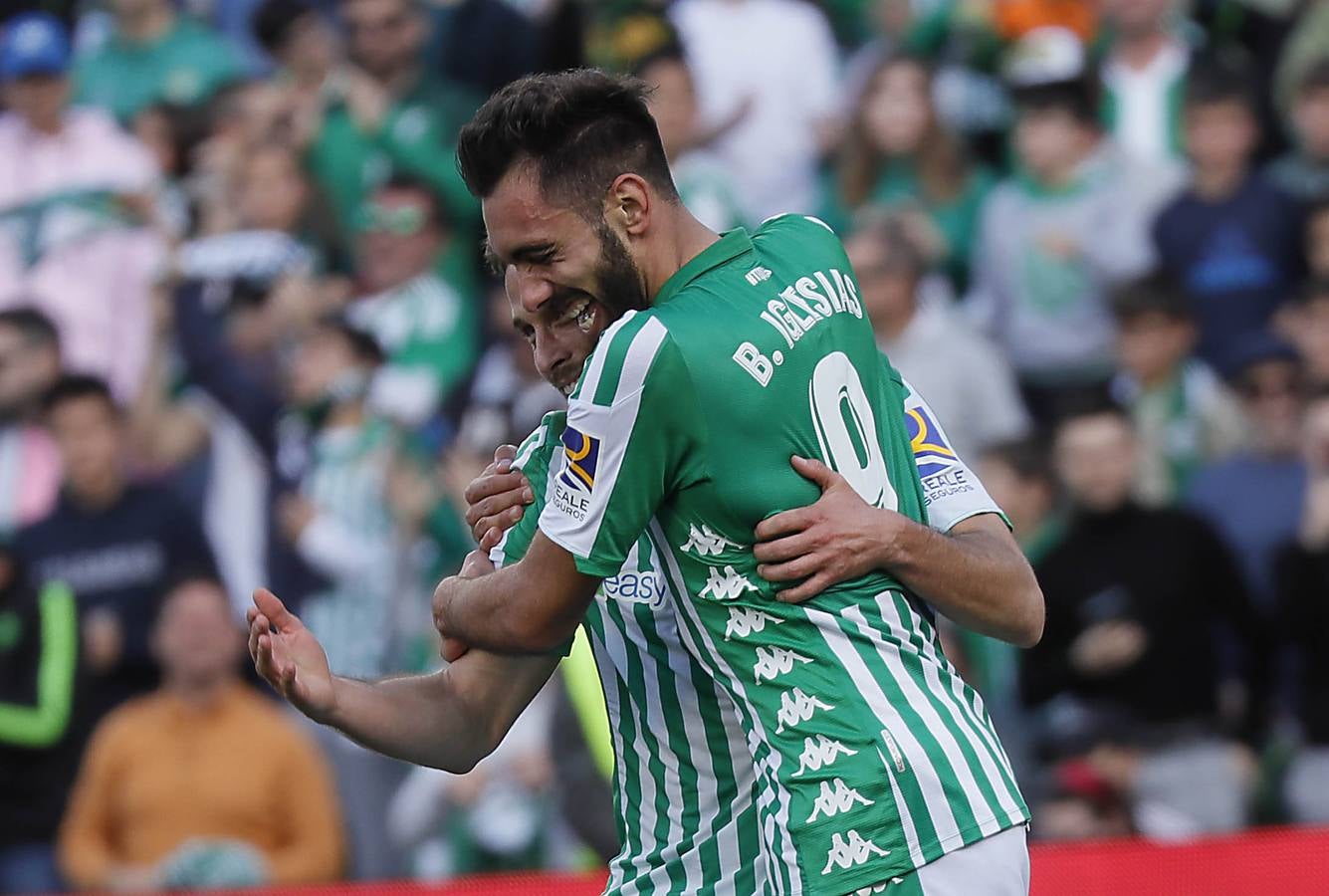 En imágenes, la victoria del Real Betis ante la Real Sociedad en el Villamarín