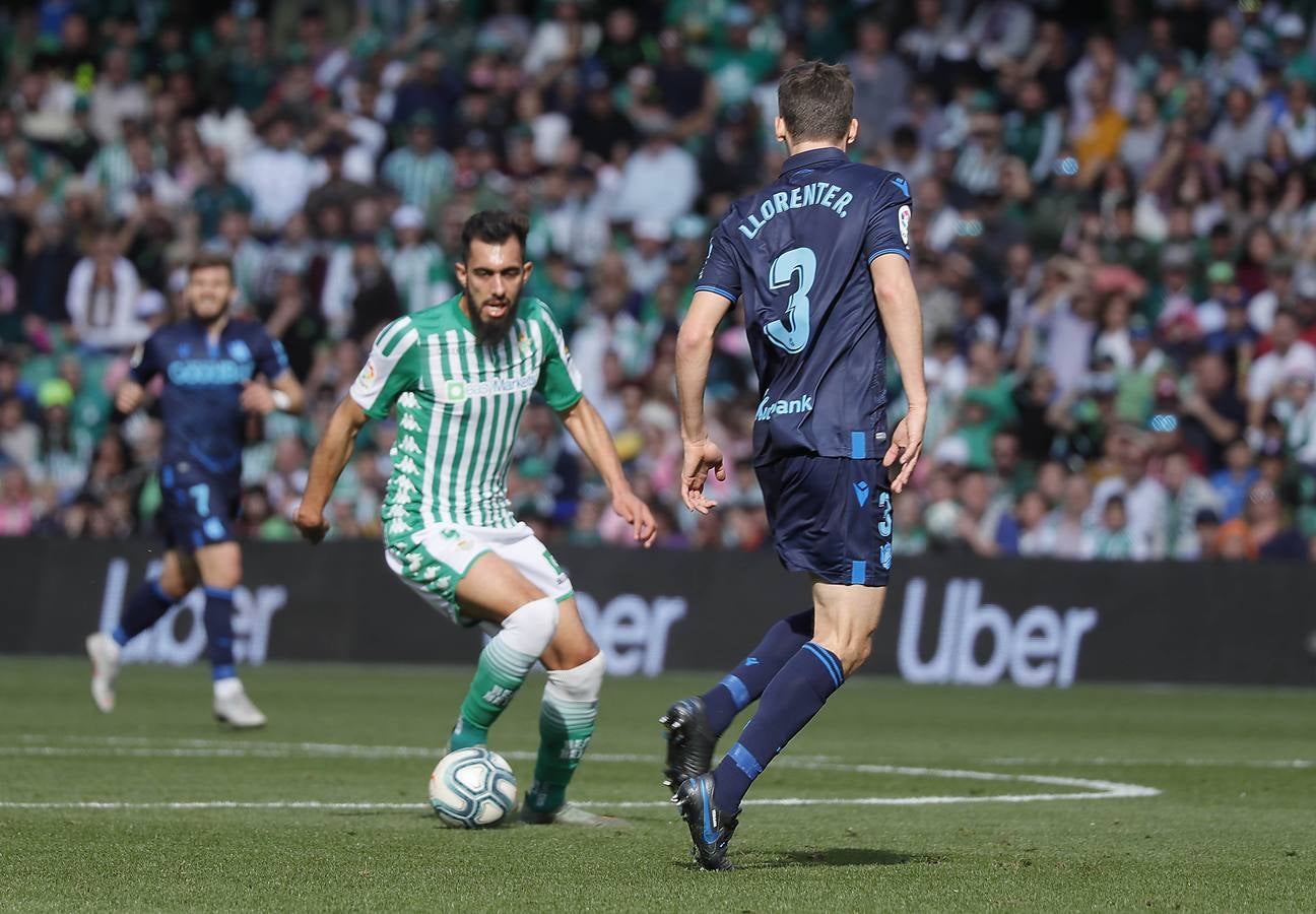 En imágenes, la victoria del Real Betis ante la Real Sociedad en el Villamarín