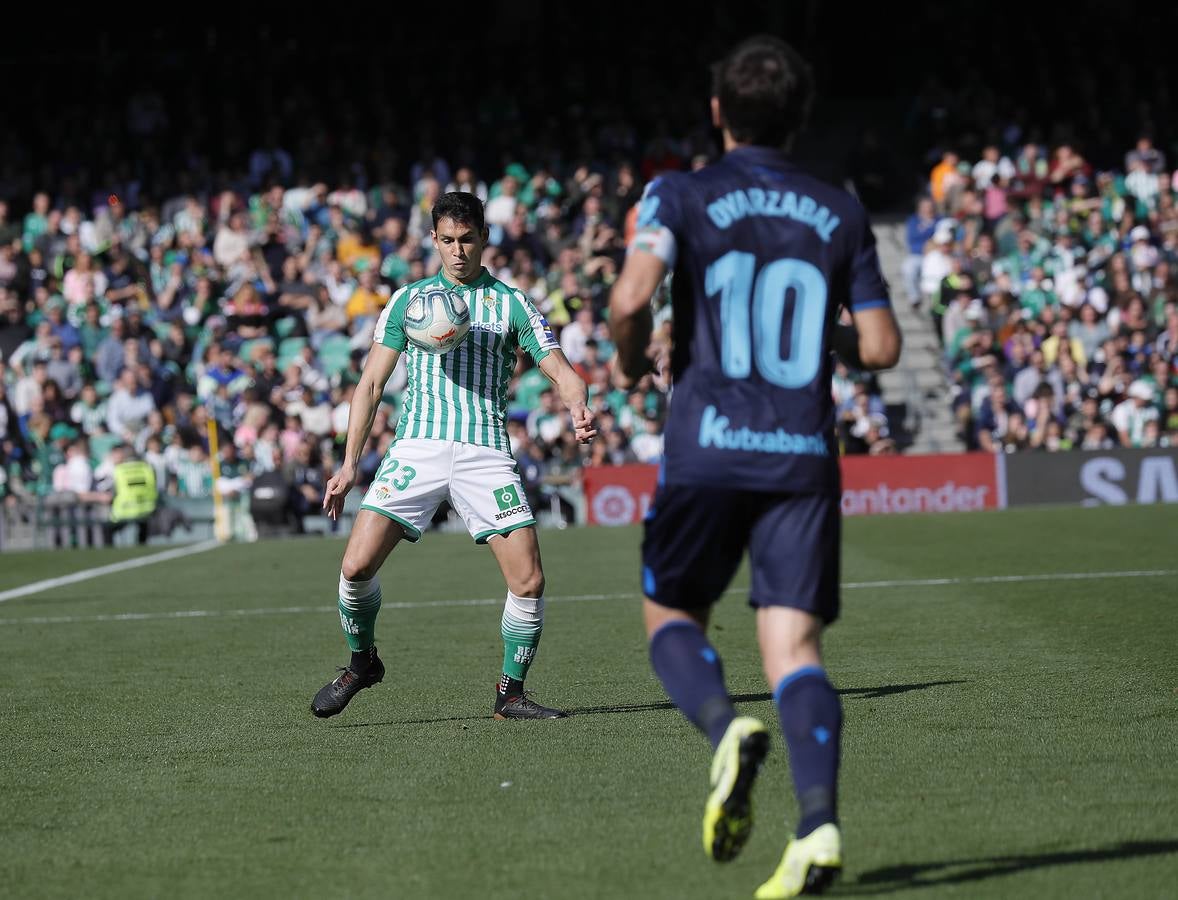 En imágenes, la victoria del Real Betis ante la Real Sociedad en el Villamarín