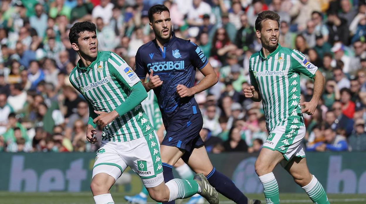 En imágenes, la victoria del Real Betis ante la Real Sociedad en el Villamarín