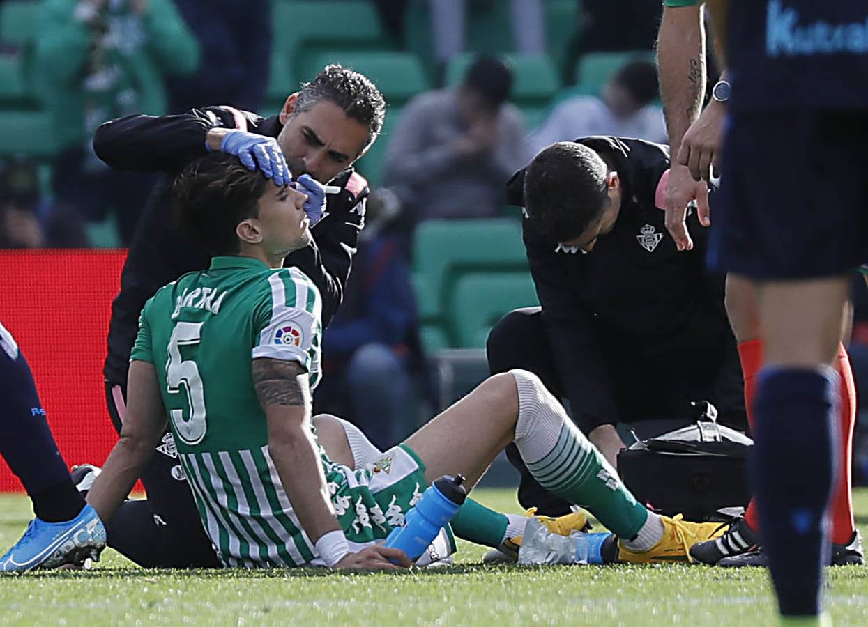 En imágenes, la victoria del Real Betis ante la Real Sociedad en el Villamarín