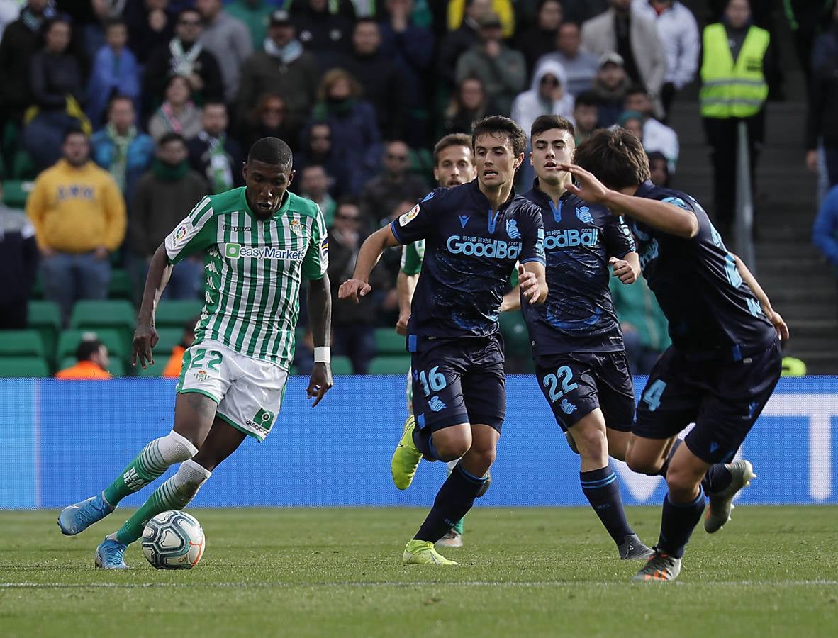 En imágenes, la victoria del Real Betis ante la Real Sociedad en el Villamarín