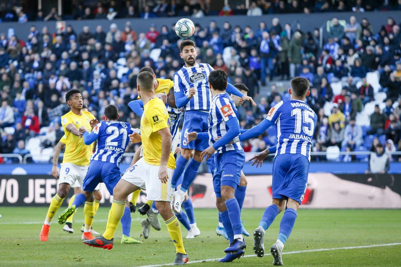 Partido Deportivo-Cádiz (1-0)