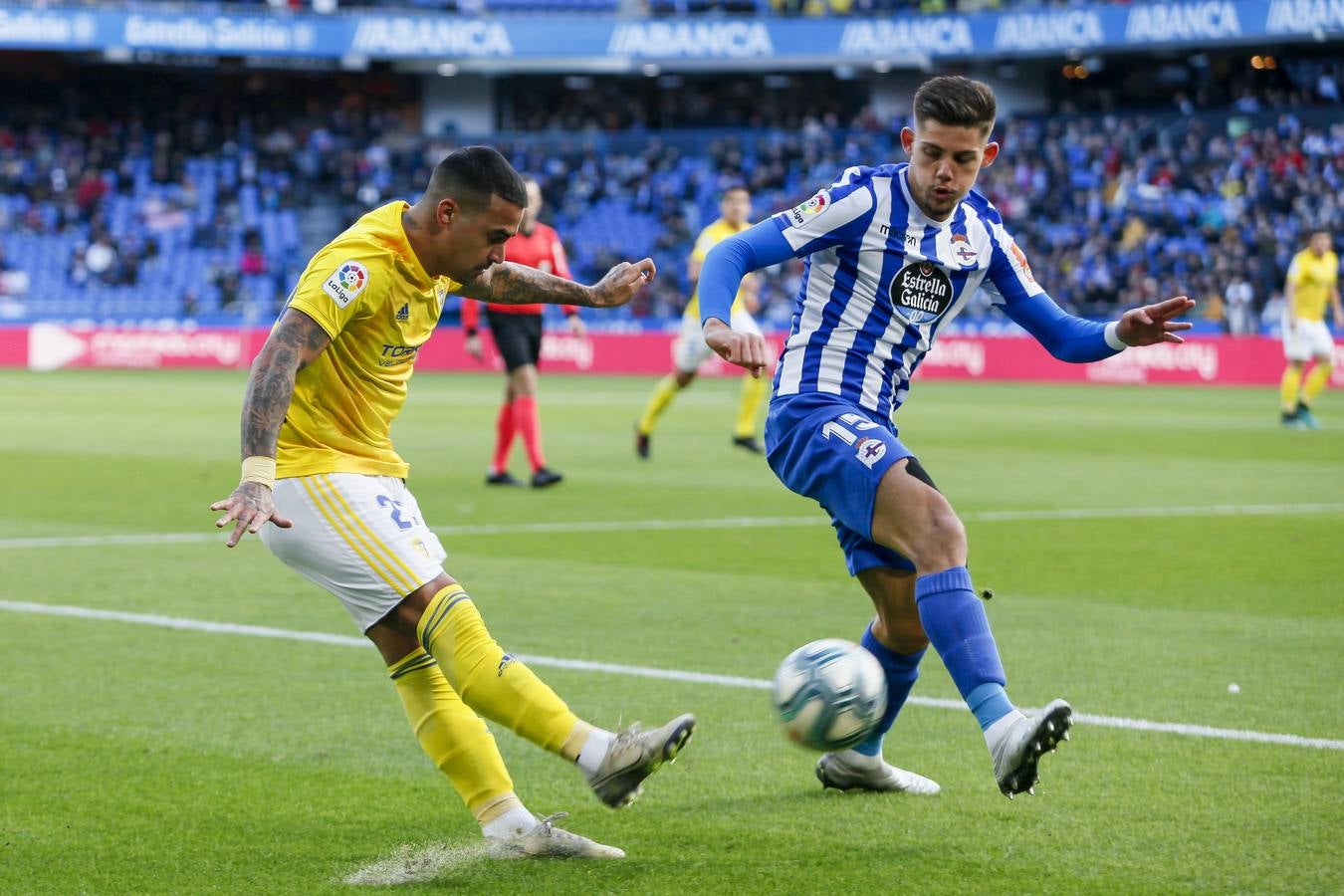 Partido Deportivo-Cádiz (1-0)