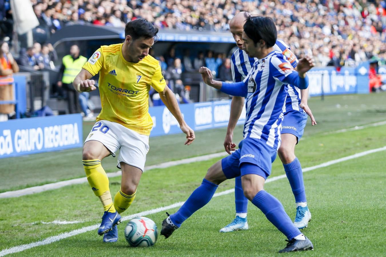 Partido Deportivo-Cádiz (1-0)