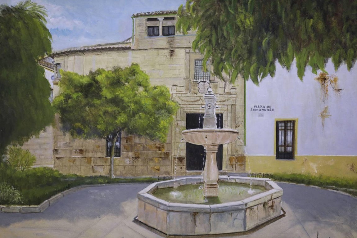 La exposición de José María Puerta en el Círculo de Córdoba, en imágenes