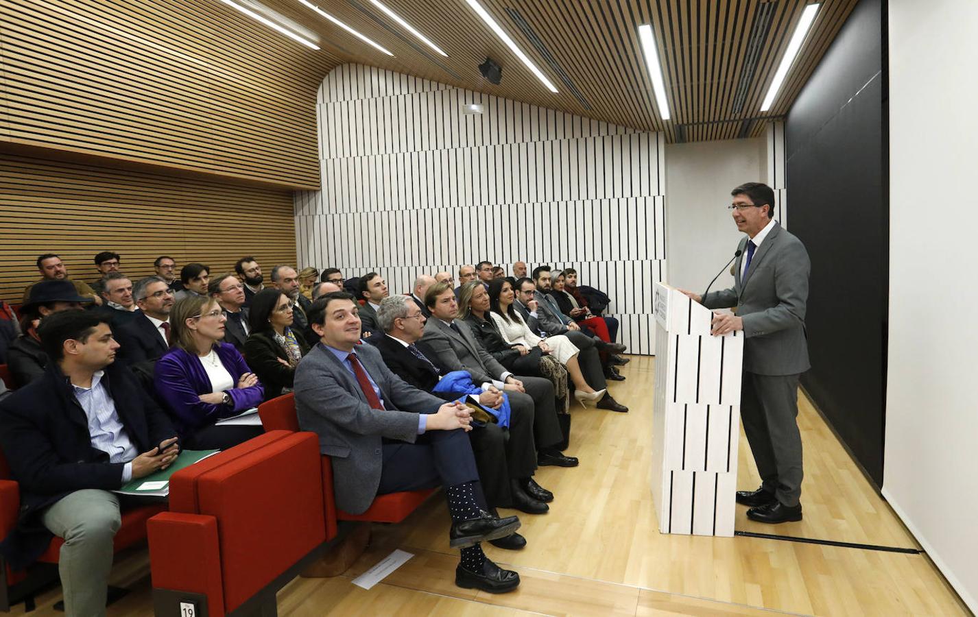 La presentación de las obras del Palacio de Congresos de Córdoba, en imágenes