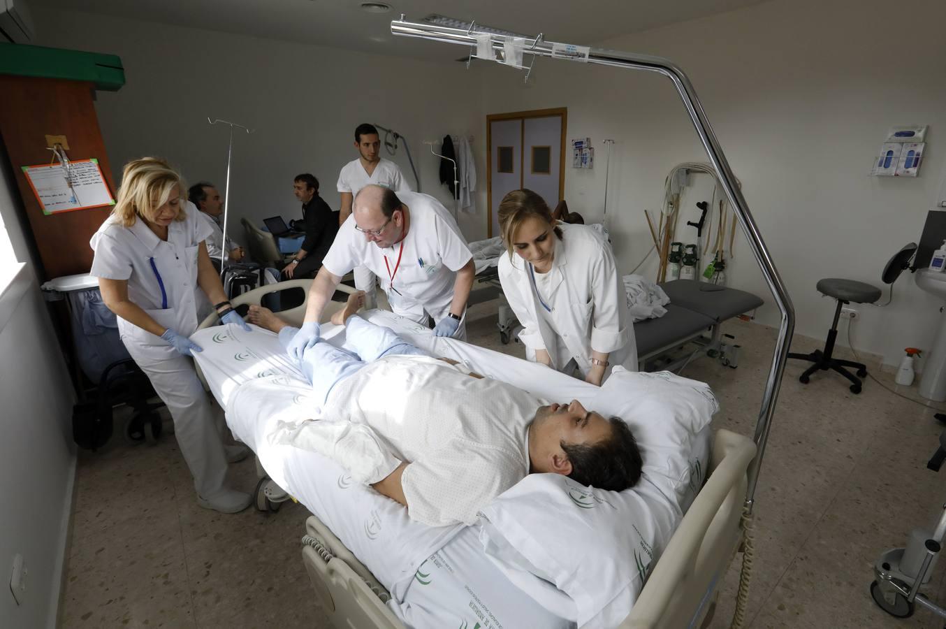 La sala de Neurorehabilitación para pacientes de ictus en Córdoba, en imágenes