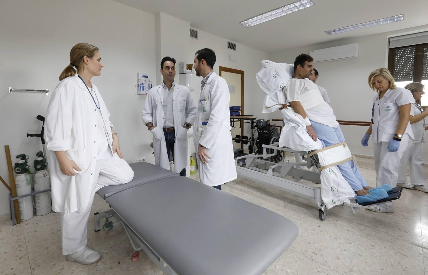 La sala de Neurorehabilitación para pacientes de ictus en Córdoba, en imágenes