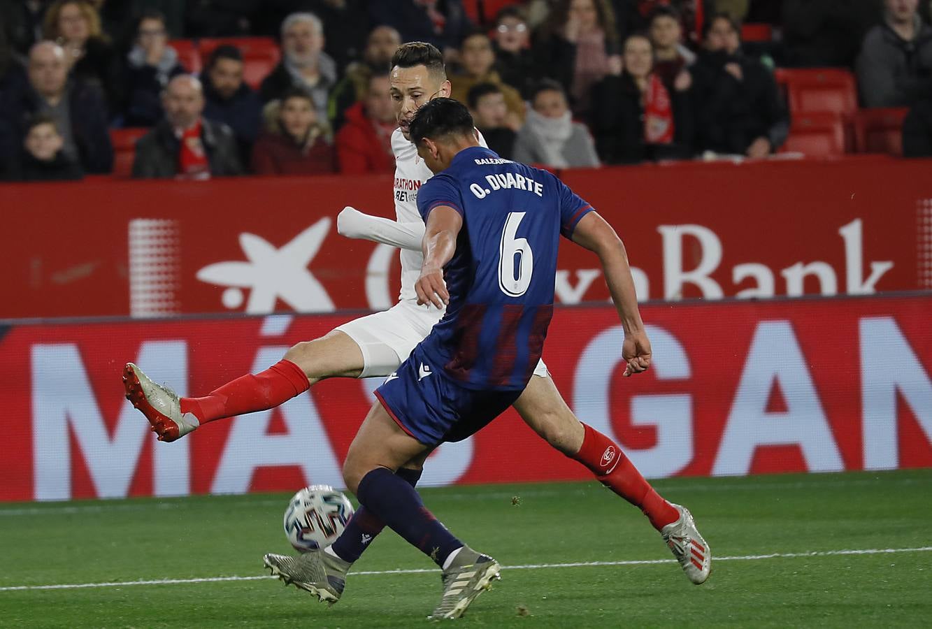 En imágenes, la victoria del Sevilla ante el Levante en la Copa del Rey